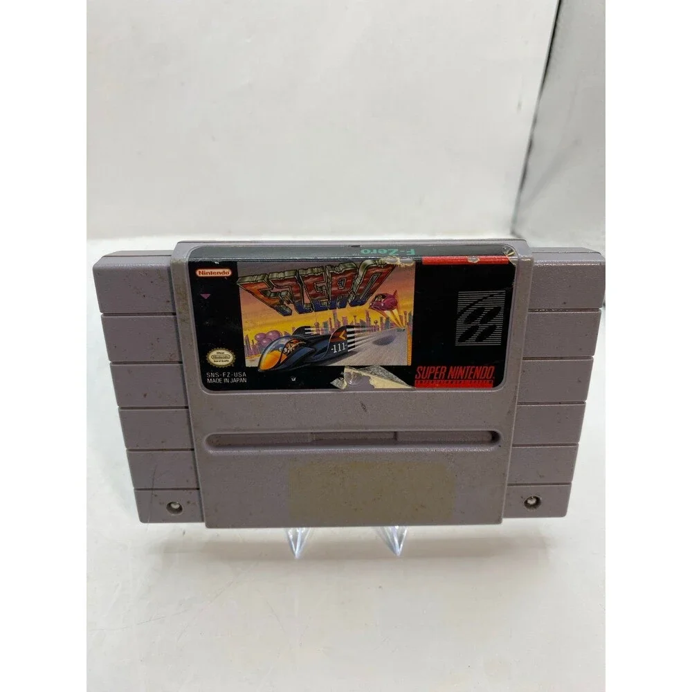 F-Zero - Super Nintendo SNES (Pre-Owned, Tested, Authentic Tested captain falcon